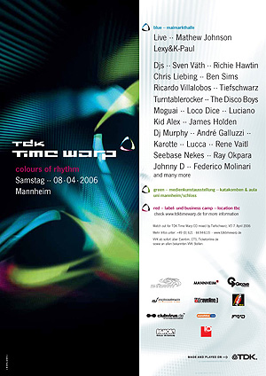 Timewarp 2006 Flyer